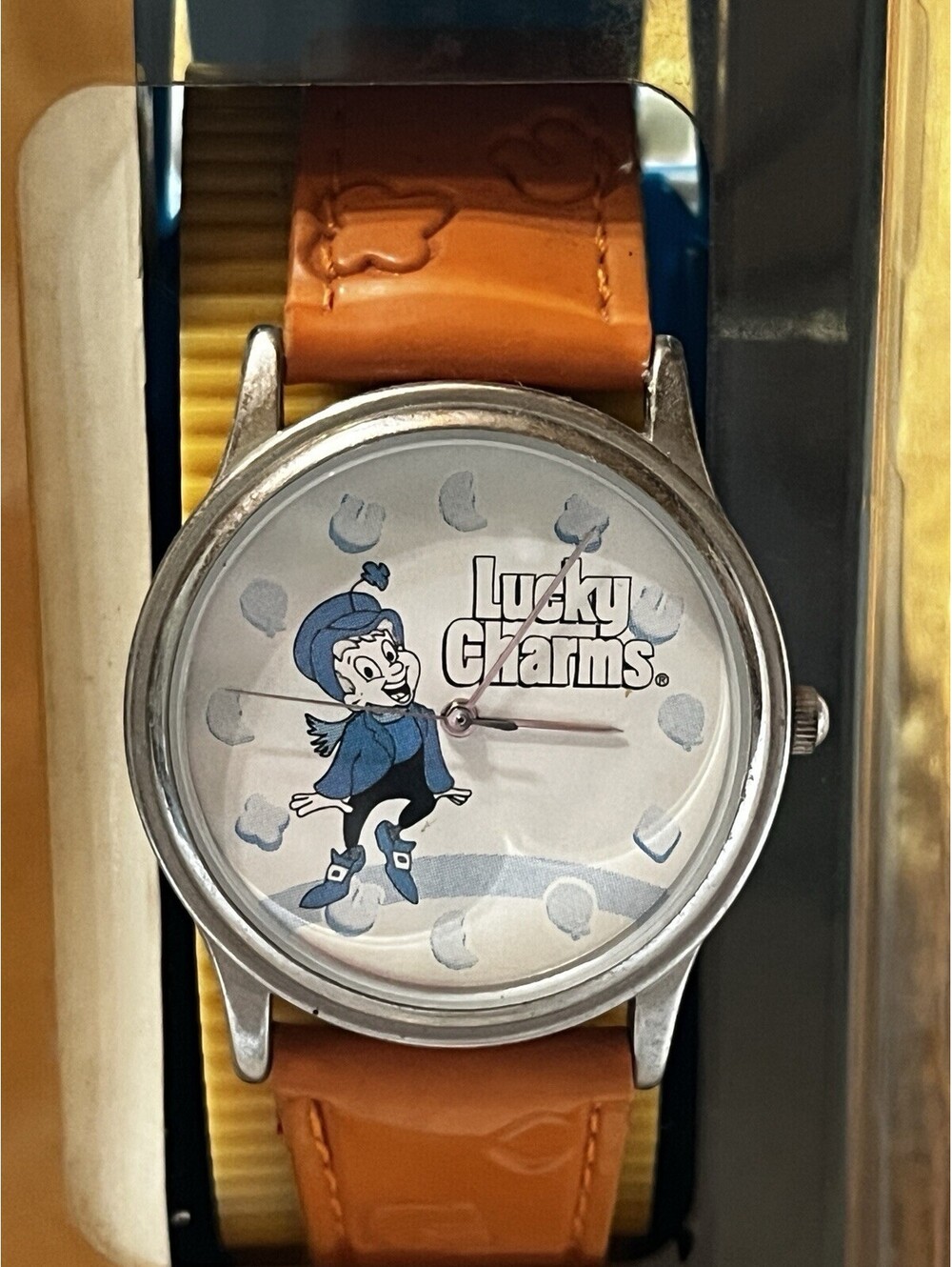 Vintage 1990s Nelsonic Lucky Charms Watch Sealed General Mills Cereal Promo